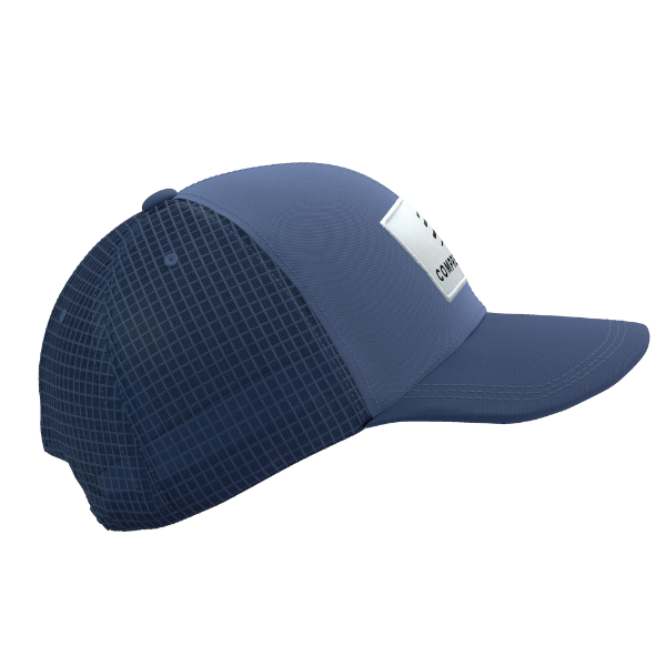 Mũ chạy bộ Compressport Trucker Cap 6P - Xanh (Indigo)