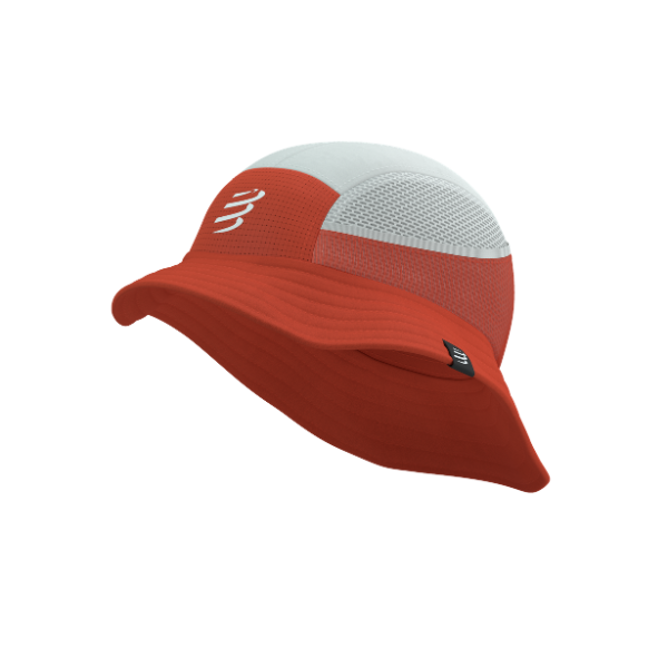 Mũ Compressport StayFresh Ice Bob - Cam (Tigerlily/Star White)