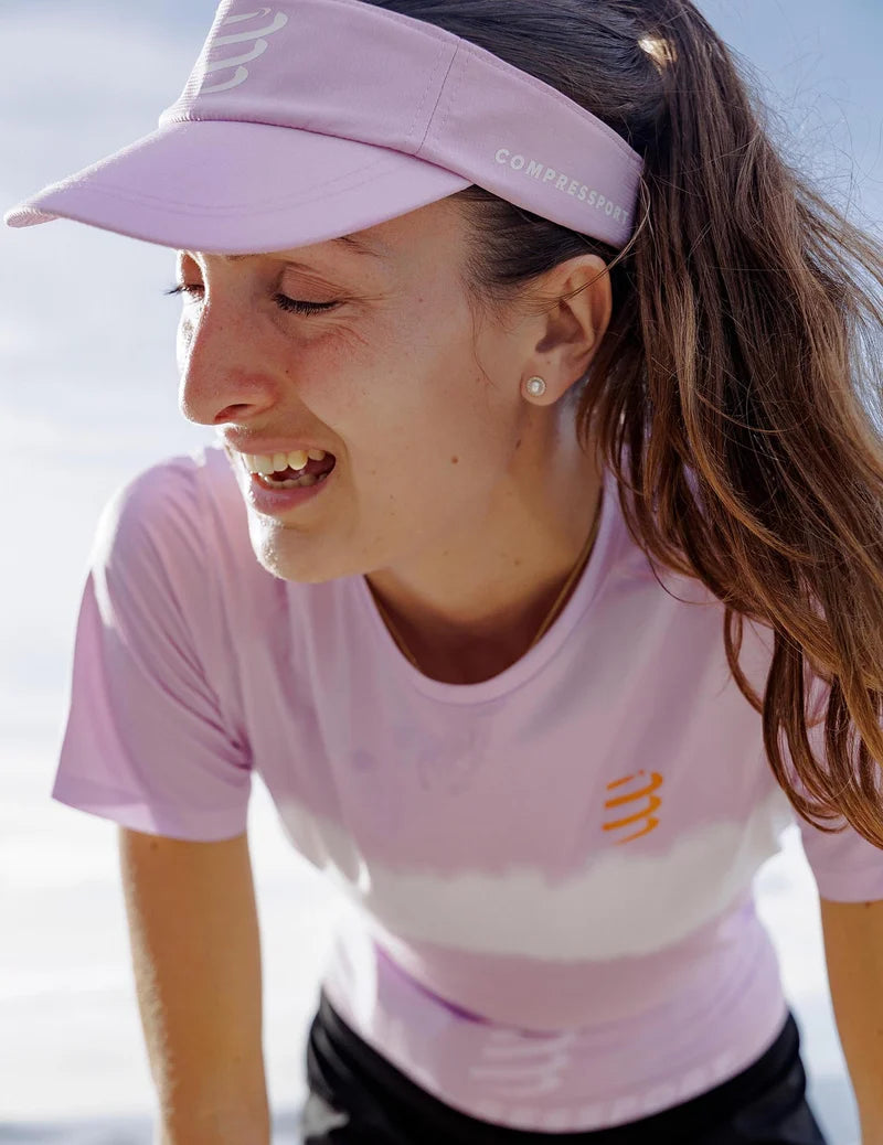 Mũ chạy bộ Compressport Visor Ultralight - Tím Orchid