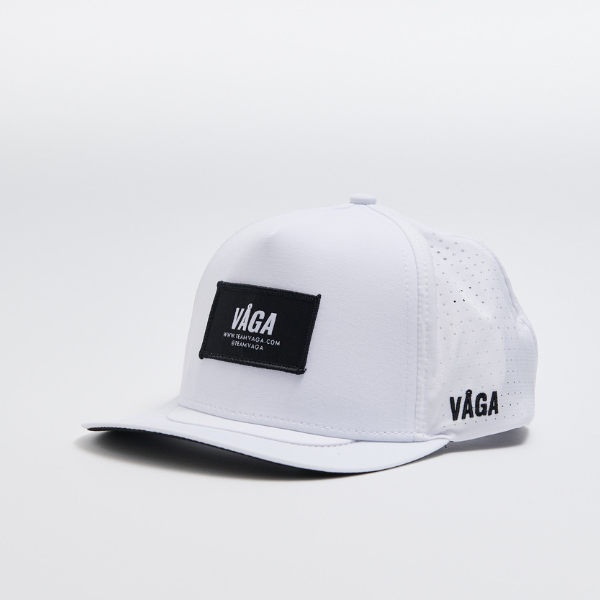 Nón VAGA Trucker Cap Trắng (White/Black) – Key Power Sports