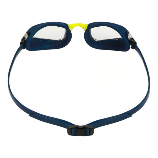 Kính bơi Aqua Sphere Fastlane A1 - Navy/Blue Bright Yellow: Clear Lens