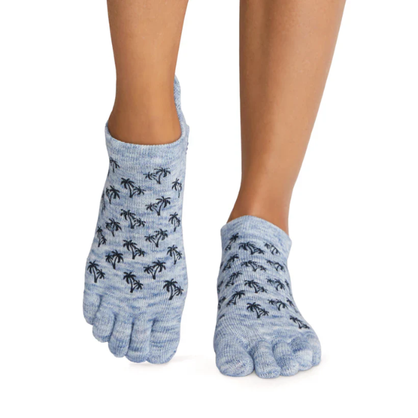 Vớ Toesox Grip Full Toe Low Rise - Deep Sea