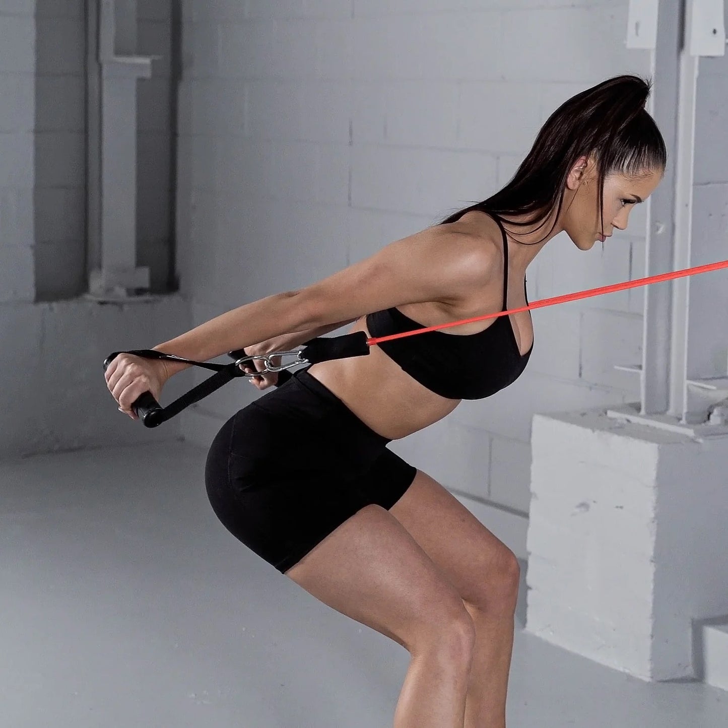 Dây neo cố định TRNR Strength X Outdoor Anchor - Đen (Black)