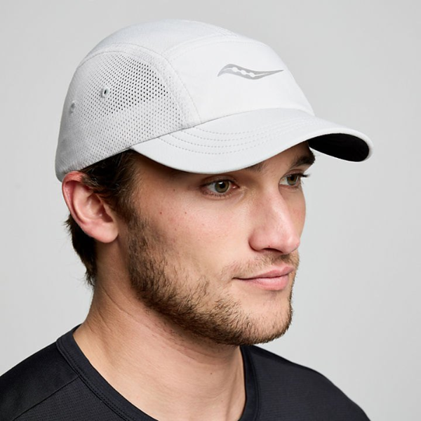 Mũ chạy bộ Saucony Kinvara Mesh Hat - White