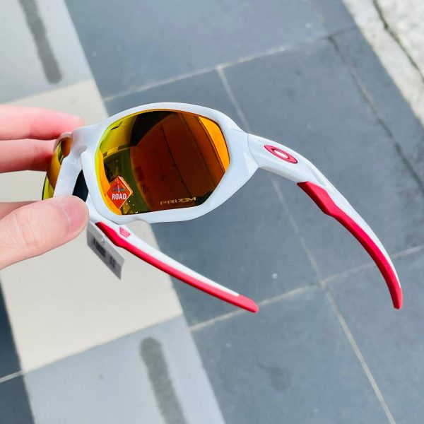 Kính đeo mắt Oakley Plazma (A) - Matte Polished White W/Prizm Ruby