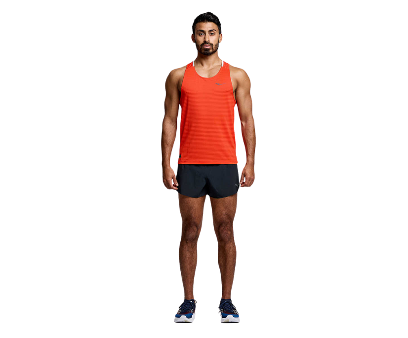 Áo chạy bộ Nam Saucony Kinvara Tank Đỏ (Infrared) – Key Power