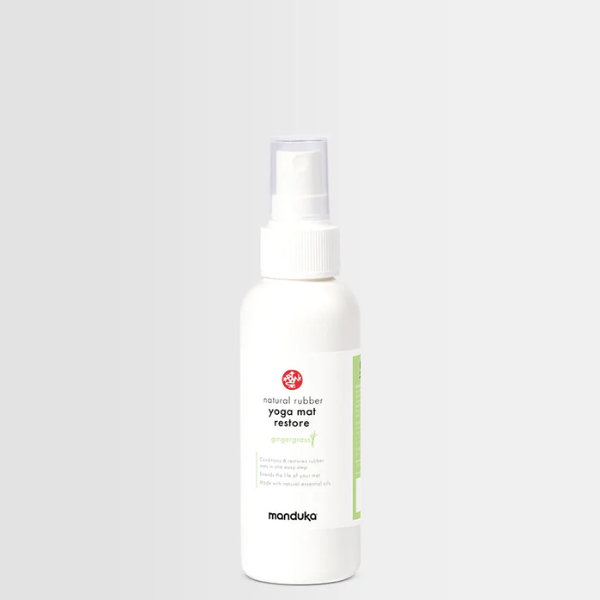 Dung dịch về sinh thảm Manduka Mat Wash & Natural Rubber Restore 4 OZ - Hương Gingergrass