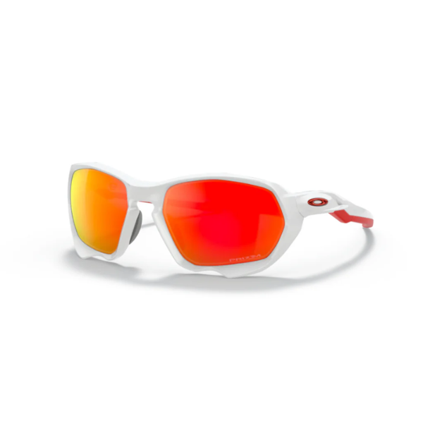 Kính đeo mắt Oakley Plazma (A) - Matte Polished White W/Prizm Ruby