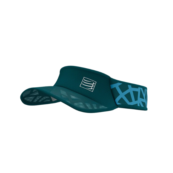 Mũ Compressport Spiderweb Ultralight Visor - Xanh (Shaded Spruce/Hawaiian Ocean)