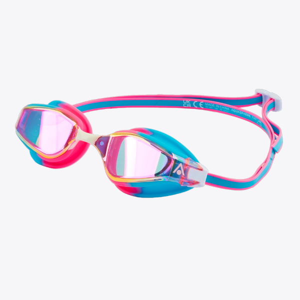 Kính bơi Aquasphere Fastlane - Multi Color/Blue: Pink Titanium Mirror