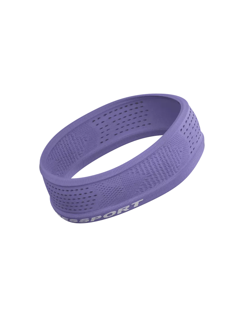 Băng đô thể thao Compressport Thin Headband On/Off - Tím Aster