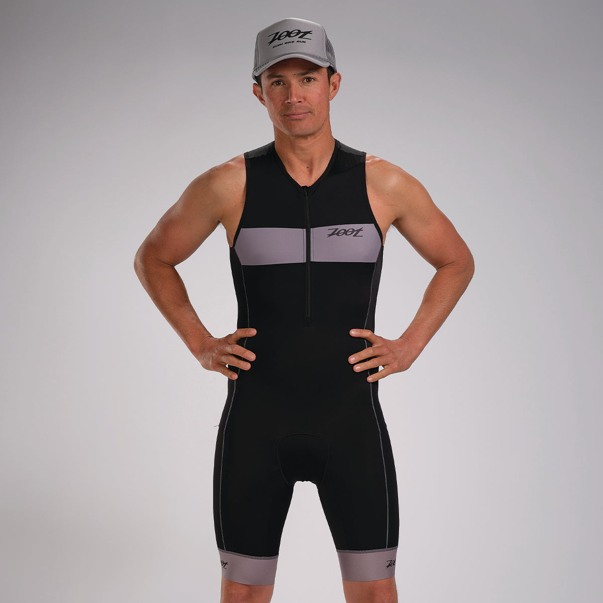 Bộ áo liền quần Ba môn Nam Zoot Core Tri Racesuit - Graphite