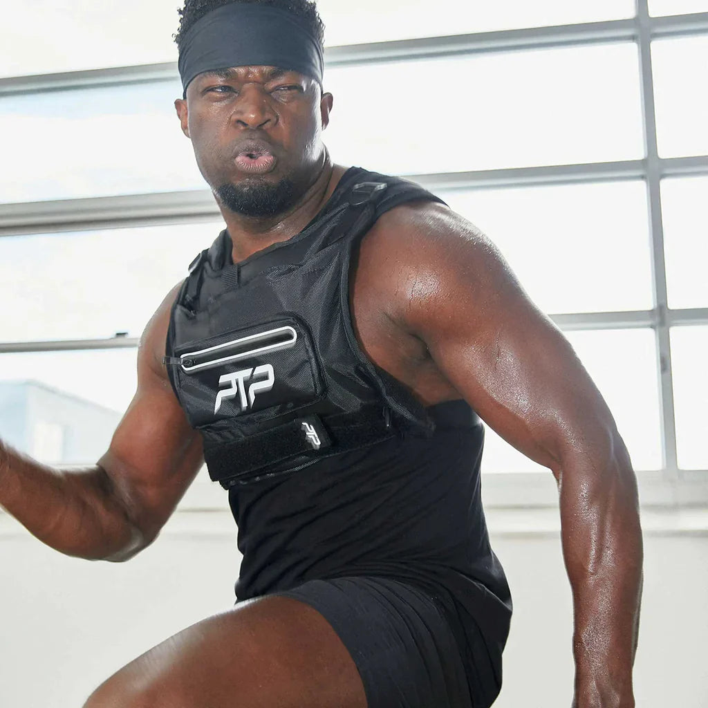 Áo phao cử tạ PTP Xgravity Vest Combo - Đen (Black)