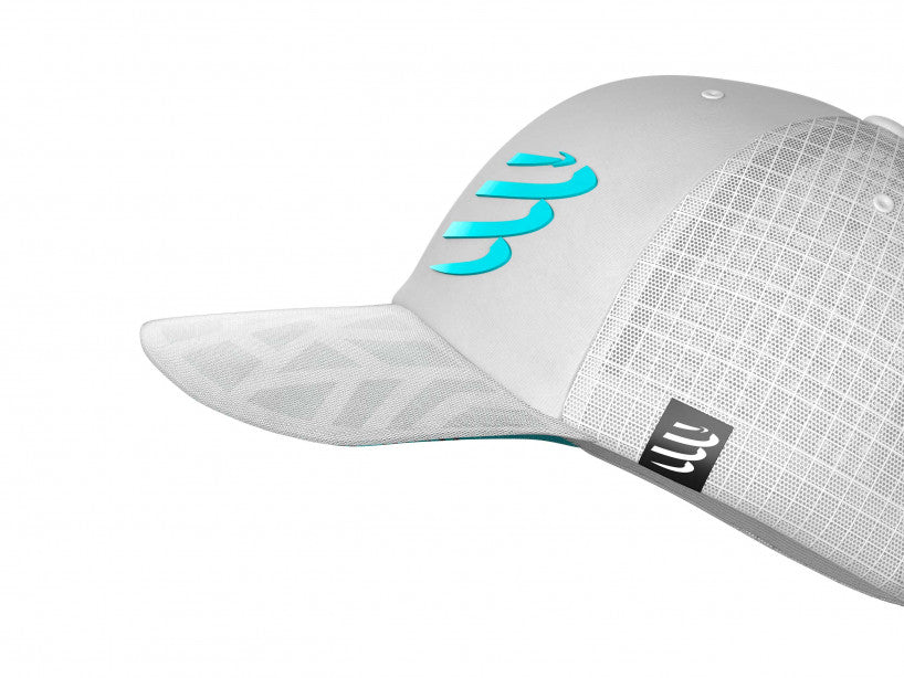 Mũ Compressport Racing Trucker Cap - Trắng (White)