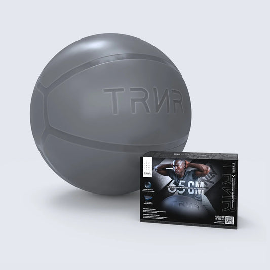 Bóng tập thể thao TRNR Gym Ball 65cm - Bạc (Silver)