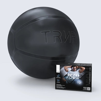 Bóng tập thể thao TRNR Gym Ball 75cm - Đen (Black)
