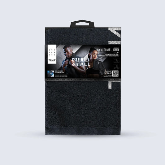 Khăn tập thể thao TRNR Gym Towel Small - Đen (Black)