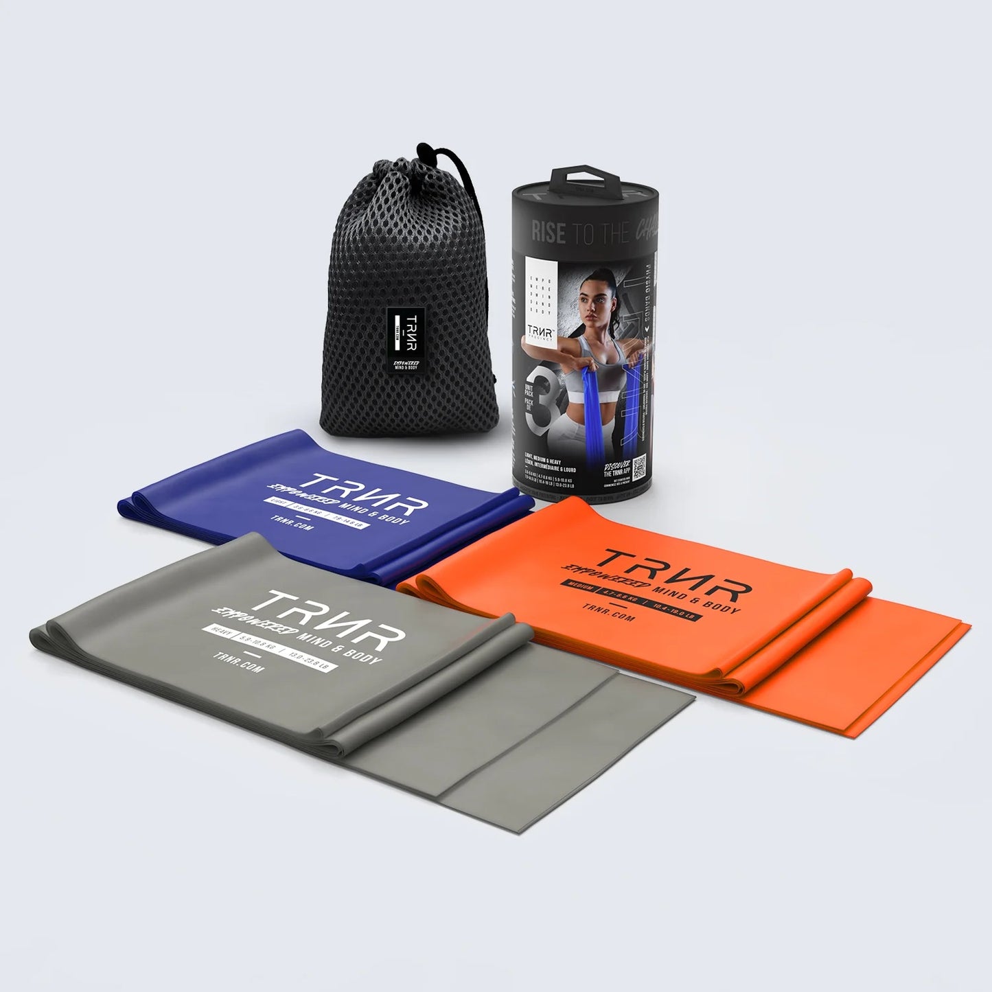 Bộ ba dây kháng lực TRNR Physio Bands 3 Pack