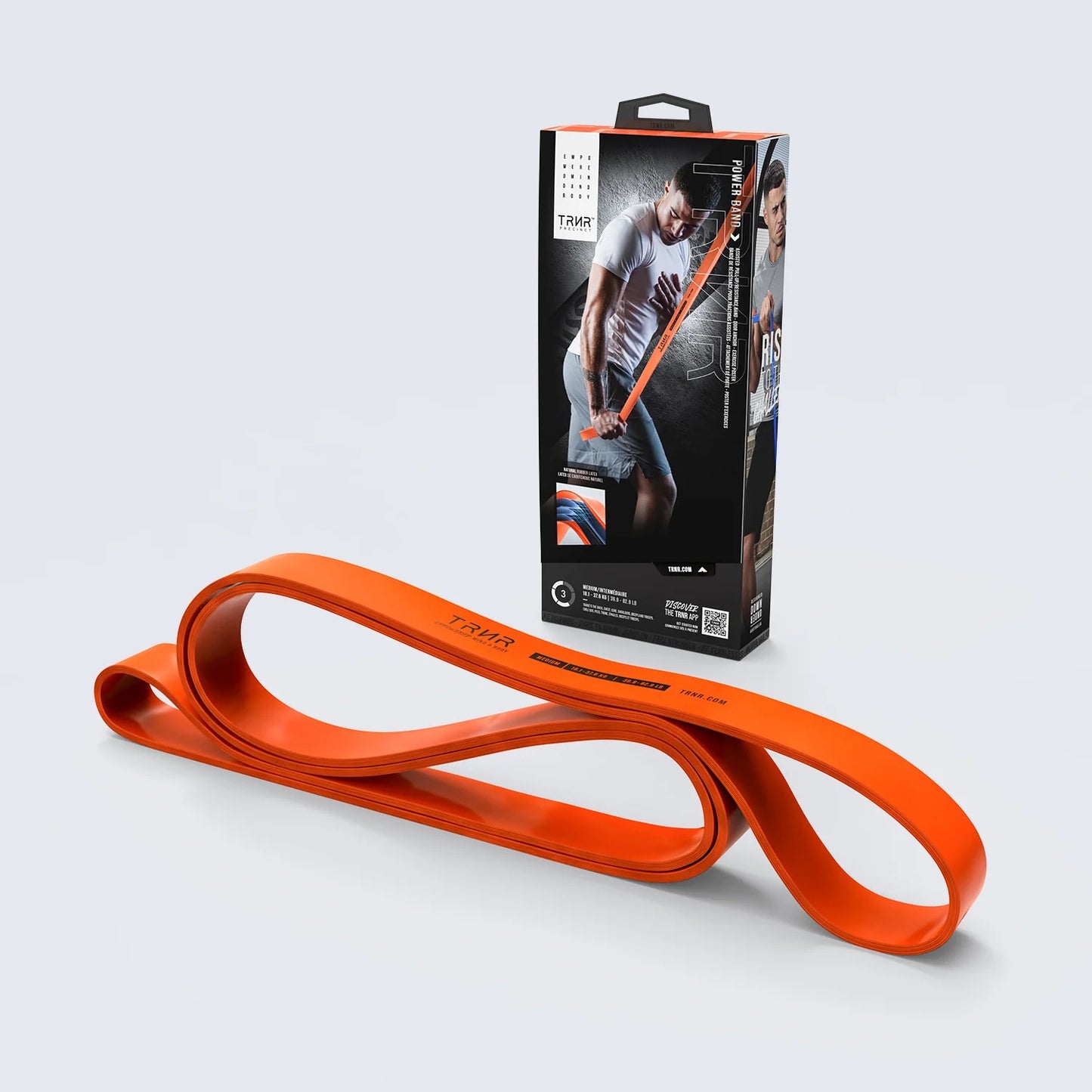 Dây kháng lực TRNR Power Band Medium - Cam (Orange)