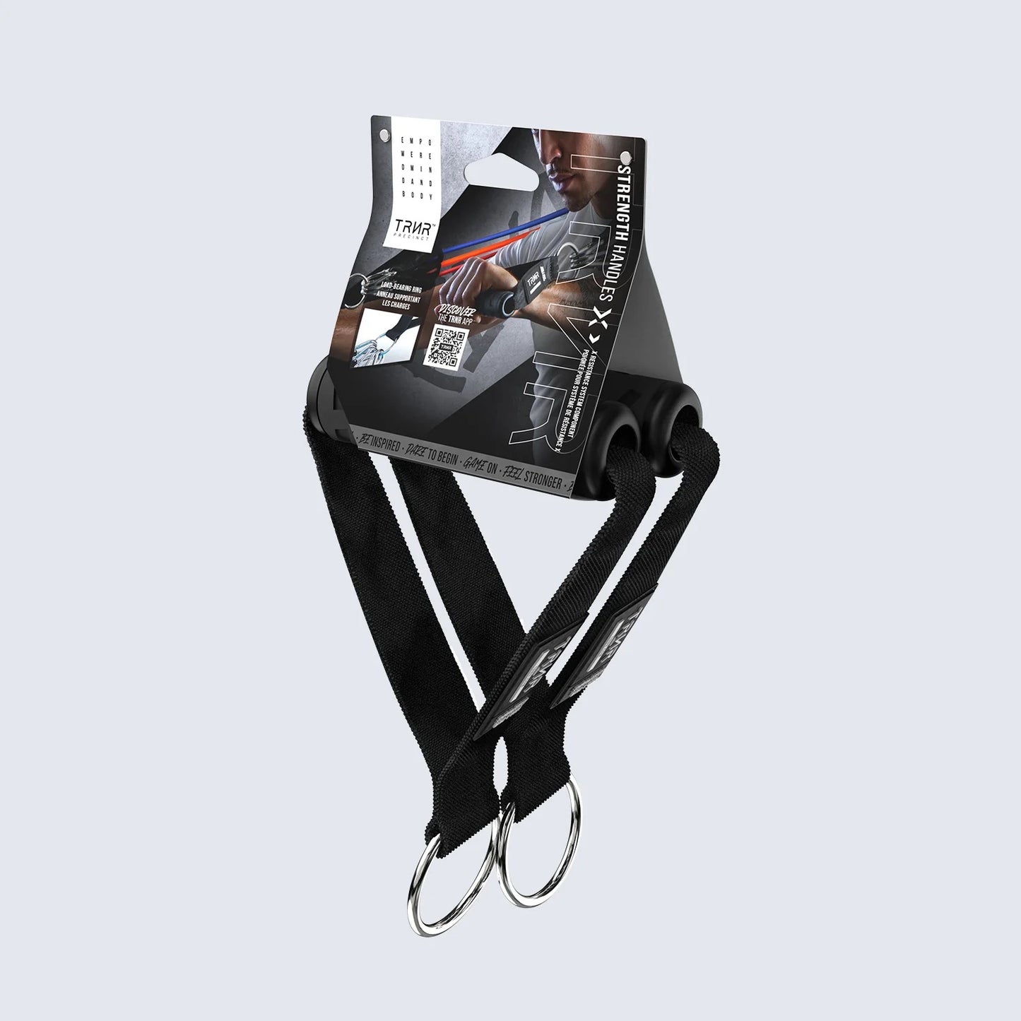 Tay cầm tập kháng lực TRNR Strength X Handles - Đen (Black)