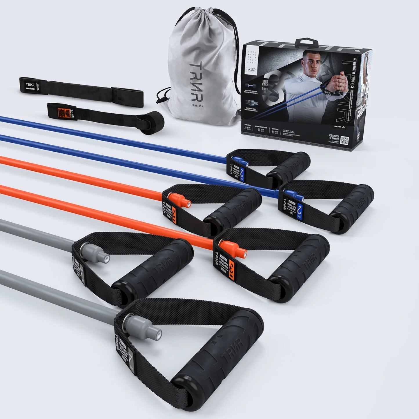 Bộ ba dây tập kháng lực TRNR Strength Tubes 3 Pack