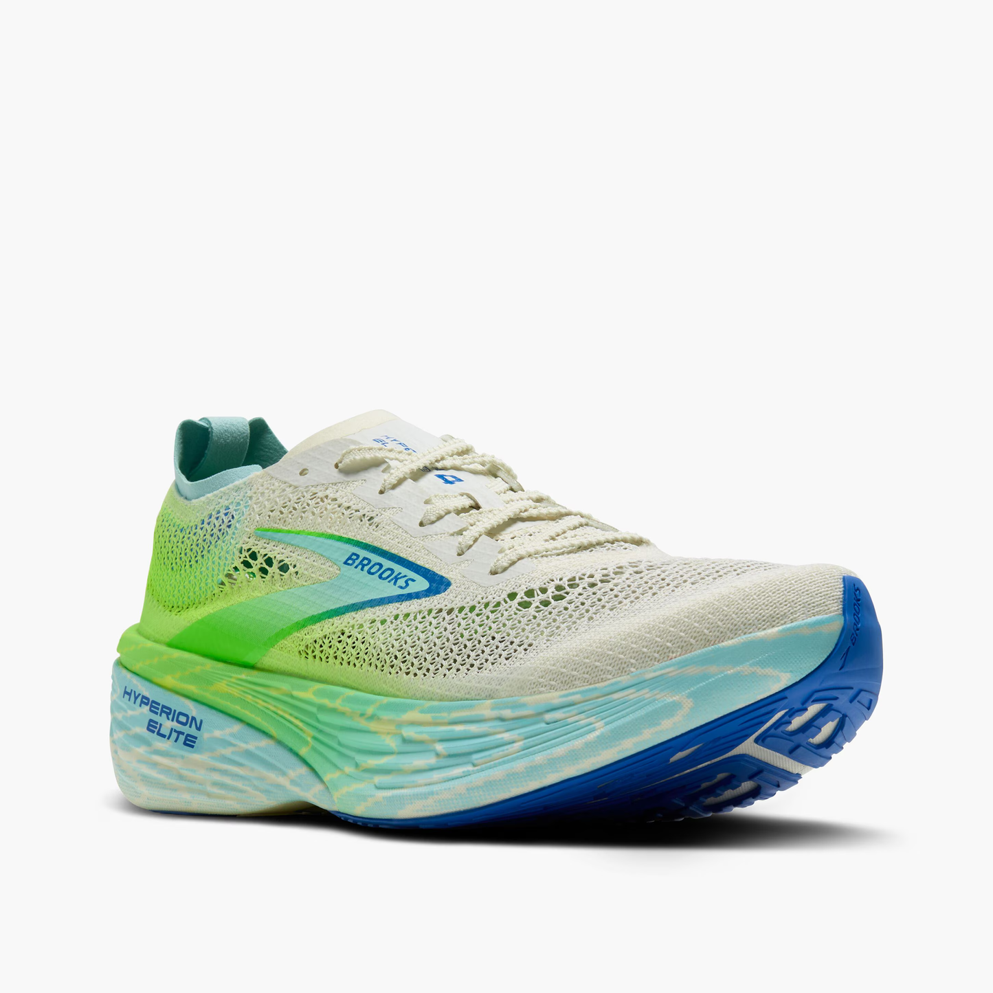 Giày chạy bộ Brooks Hyperion Elite 4 PB - Xanh (Bluewash/Green Gecko/Cobalt)