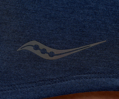 Quần chạy bộ Nữ Saucony Triumph 3" Short - Xanh Navy (Navy Heather)