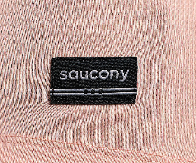 Áo chạy bộ Nữ Saucony Triumph Short Sleeve - Hồng (Lotus)