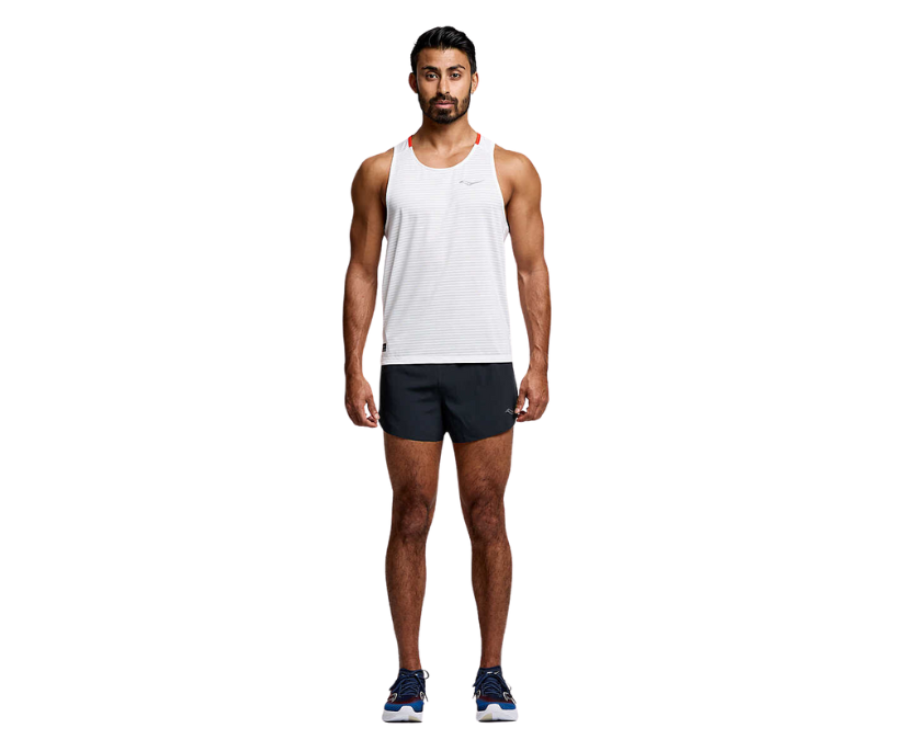 Áo chạy bộ Nam Saucony Kinvara Tank - Trắng (White)