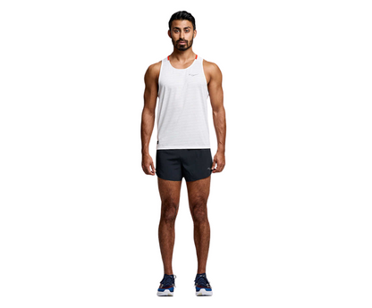 Áo chạy bộ Nam Saucony Kinvara Tank - Trắng (White)