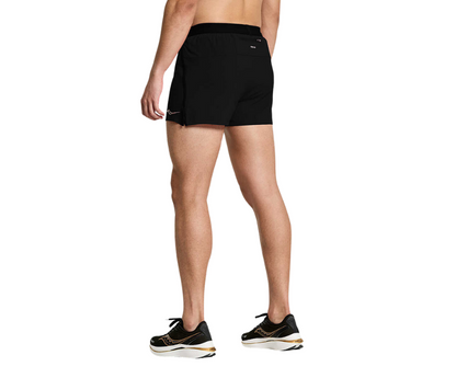 Quần chạy bộ Nam Saucony Outpace 3" Short - Đen (Black)