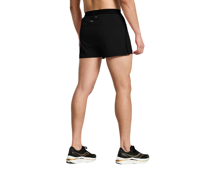 Quần chạy bộ Nam Saucony Outpace 3" Short - Đen (Black)