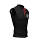 Áo chạy Trail Nam Compressport Trail Postural Tank Top - Đen/Đỏ (Black/Red)