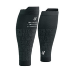 Compressport Unisex's Calf Sleeves R2 Oxygen - Black Edition 2023