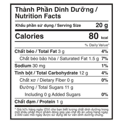 Thanh năng lượng Lecka Nutri Bites - Vị Mango Coconut