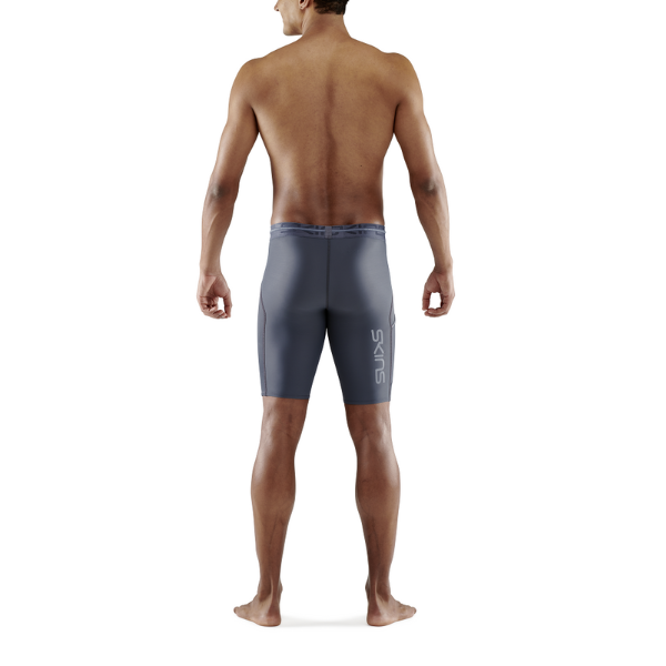 Quần Ngắn Bó Cơ Nam SKINS Compression 3-Series - Xám (Charcoal)