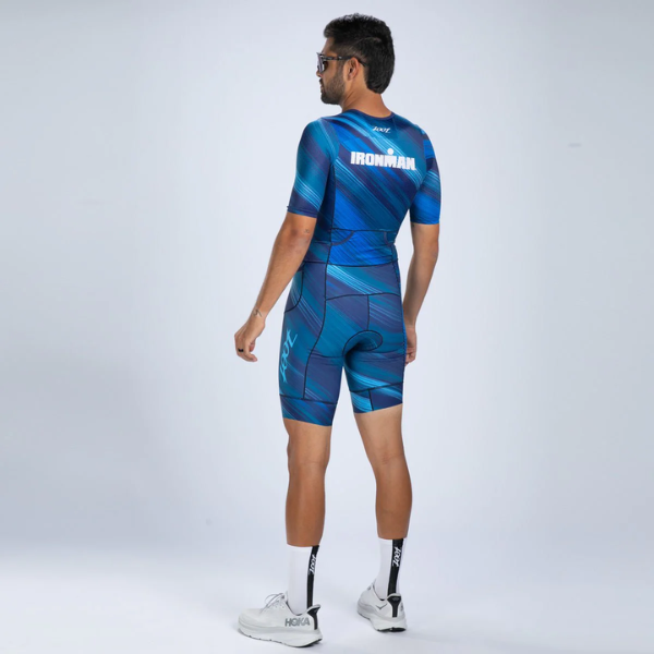 Đồ ba môn Nam Zoot Men's Ltd Tri Aero Fz Racesuit - IM Heat