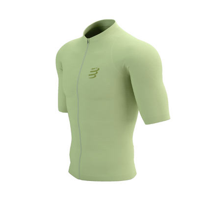 Áo chạy Trail Nam Compressport Trail Racing Postural SS Top - Xanh (Nile)