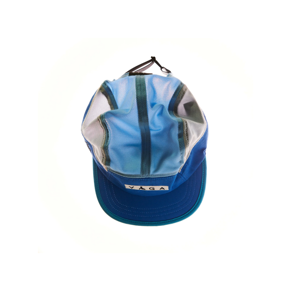 Nón VAGA - Club Cap - Pastel Blue/Mint Light Blue/Neon Yellow