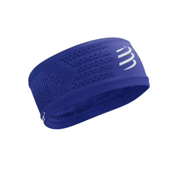 Băng đô thể thao Compressport Unisex's Headband On/Off - Xanh (Dazz Blue)