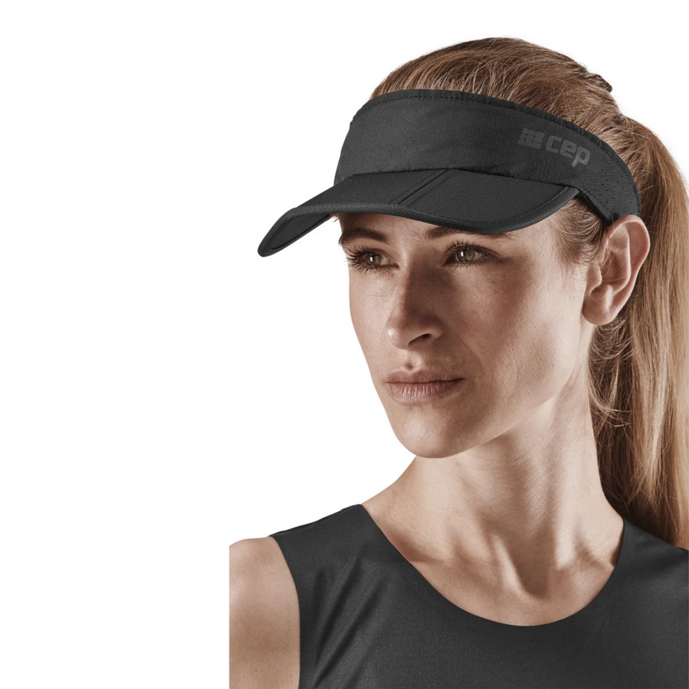 CEP Unisex's The Run Visor - Black