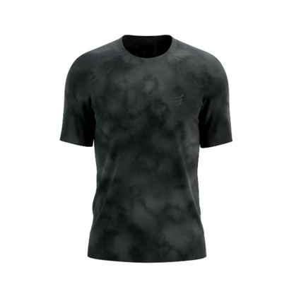 Áo Chạy Bộ Nam Compressport Performance SS Tshirt (phiên bản Eat My Dust) - Black Tie Dye