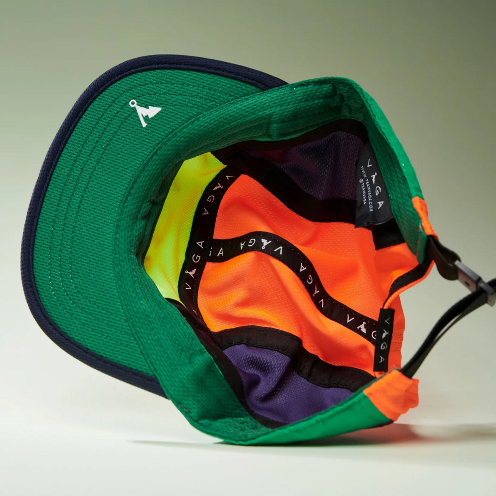 VAGA Club Cap - Green/Purple/Neon Orange/Neon Yellow