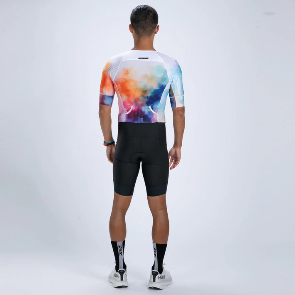 Đồ Ba môn Nam Zoot Men's Elite Tri Aero Fz Racesuit - Chromoflow