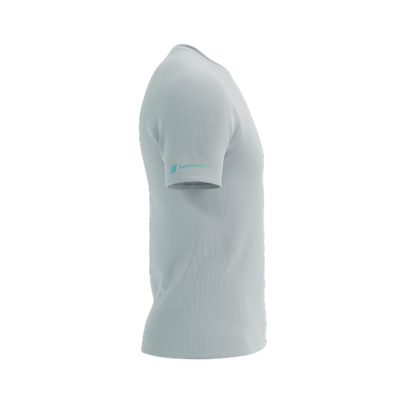 Áo Chạy Trail Nam Compressport Trail Racing SS Tshirt - Xám Gray/Violet