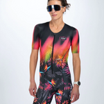 Đồ ba môn Nữ Zoot Ltd Tri Aero Fz Racesuit - Tropical Magic