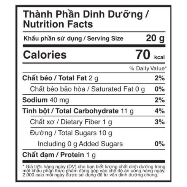 Thanh năng lượng Lecka Nutri Bites - Vị Pineapple Banana