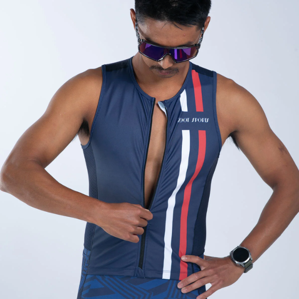 Bộ áo liền quần Ba môn Nam Zoot LTD Tri Aero Fz Racesuit - Allez