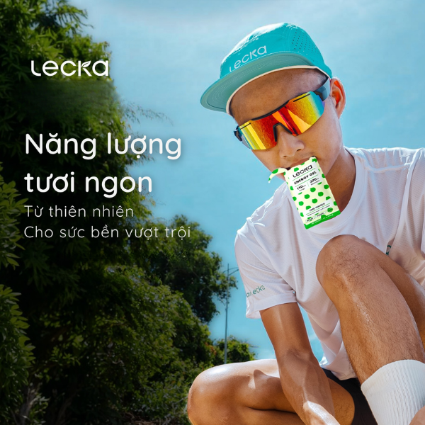 Gel năng lượng Lecka Energy Gel - Vị Chanh Gừng