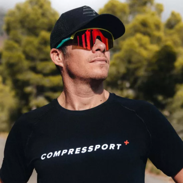 Compressport Trucker Cap Uniq Size - Black/Black Refl